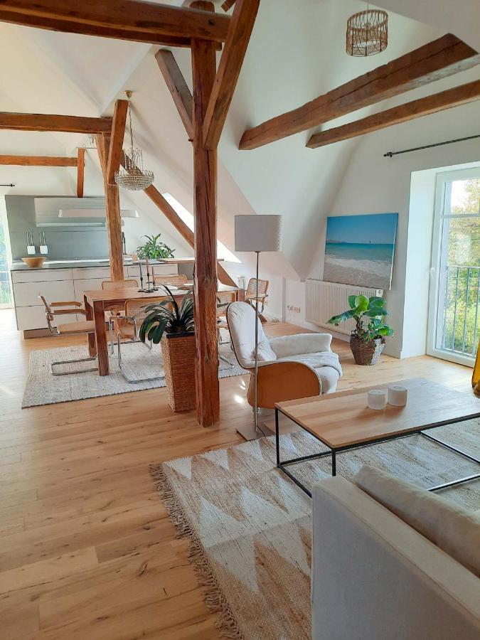 Luxurioeses Loft Mit Schoenem Blick Tremsbüttel Esterno foto