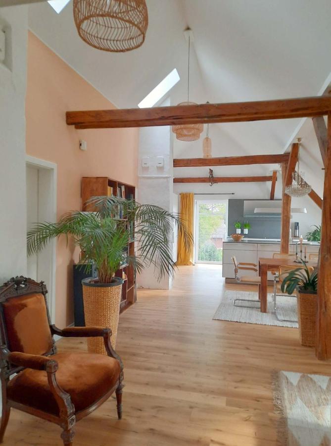 Luxurioeses Loft Mit Schoenem Blick Tremsbüttel Esterno foto
