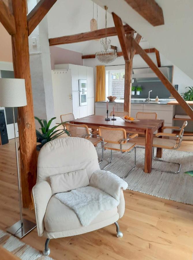 Luxurioeses Loft Mit Schoenem Blick Tremsbüttel Esterno foto