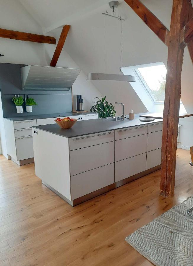 Luxurioeses Loft Mit Schoenem Blick Tremsbüttel Esterno foto