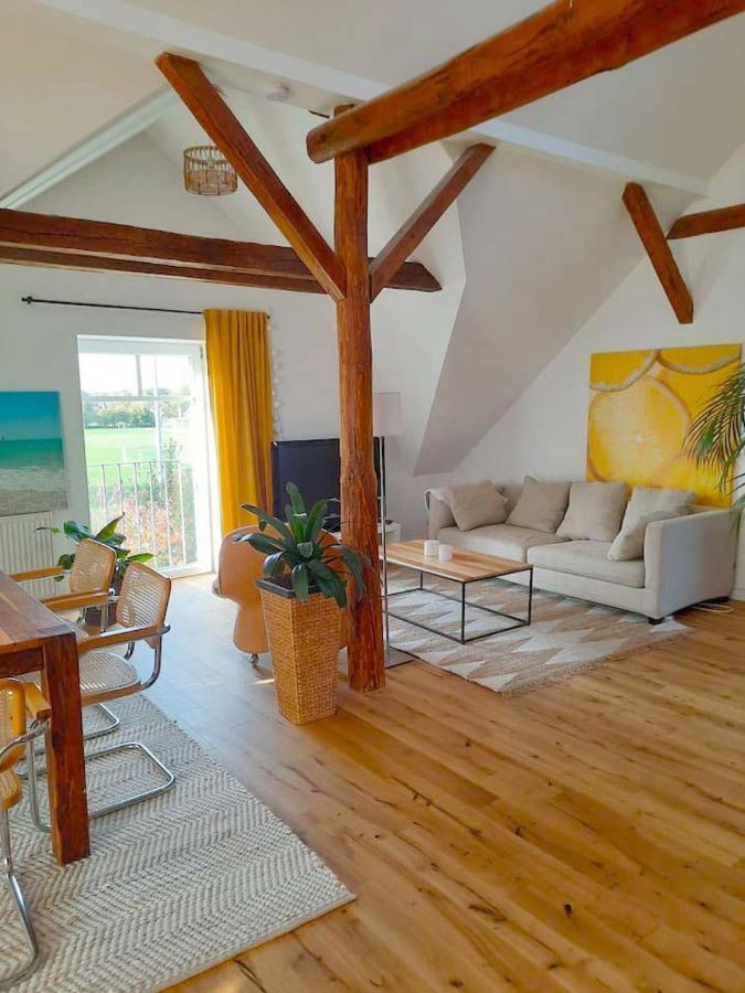 Luxurioeses Loft Mit Schoenem Blick Tremsbüttel Esterno foto