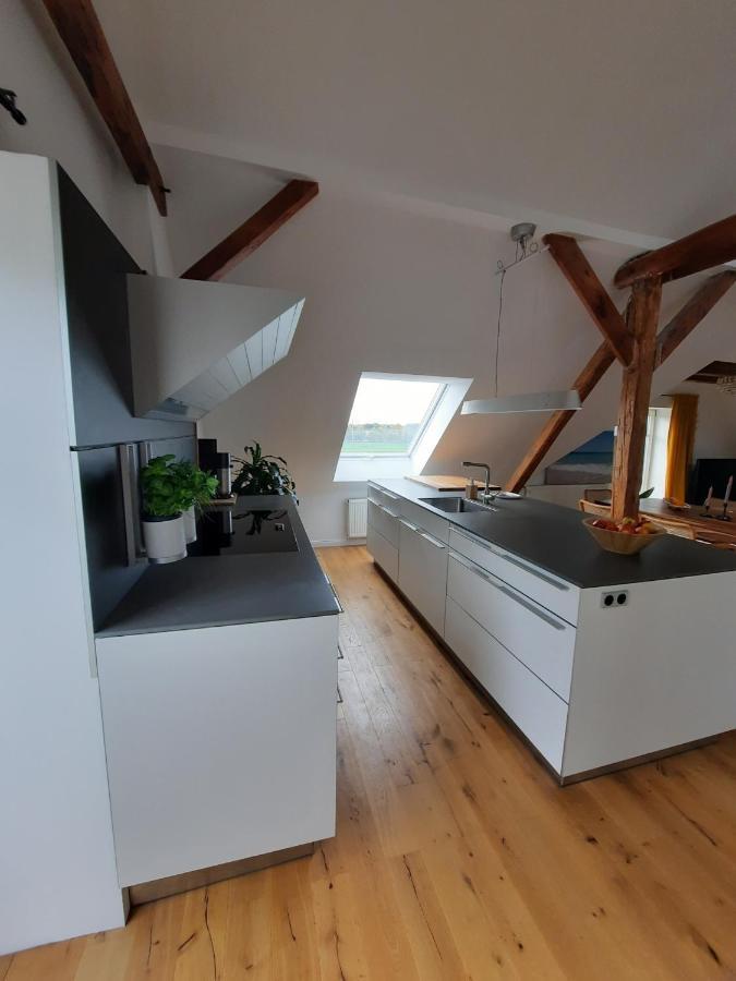 Luxurioeses Loft Mit Schoenem Blick Tremsbüttel Esterno foto